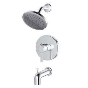 Crete Single Handle Tub And Shower Faucet