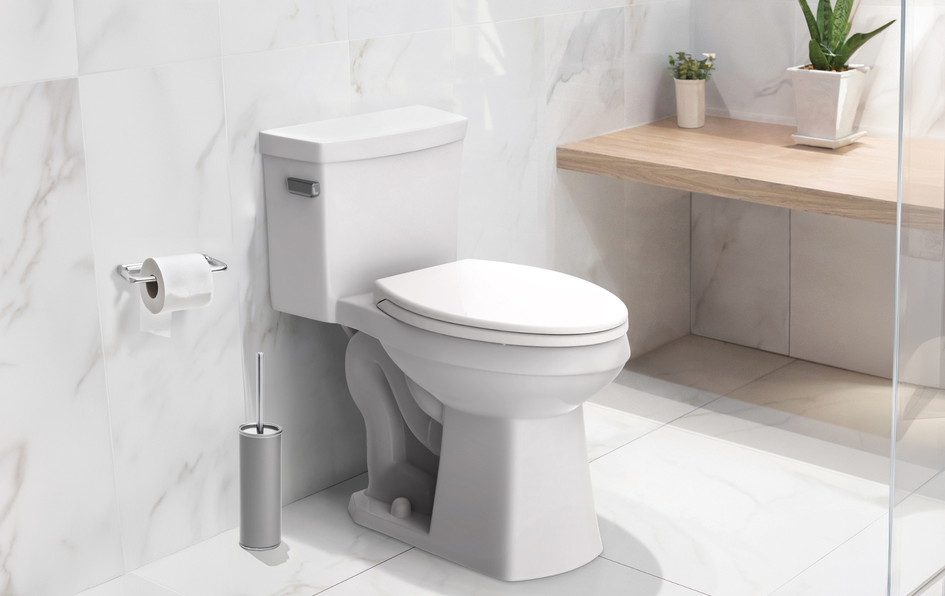 3274-019 - C22143243 - Possini One-Piece Elongated ADA Toilet