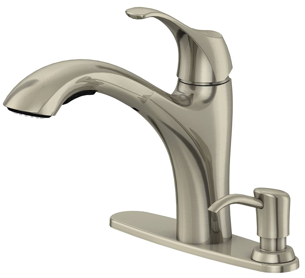 Pave Single Handle Pull Out Kitchen Faucet