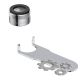 DA613086N - Aerator Kit 1.75gpm Aerated Standard Male Chrome