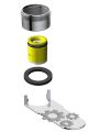 DA61308850N - Flow Regulator Kit 0.5gpm Aerated Standard Male Chrome
