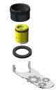 DA61308850NBS - Flow Regulator Kit 0.5gpm Aerated Standard Male Satin Black