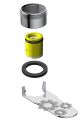 DA61308851N - Flow Regulator Kit 1.0gpm Aerated Standard Male Chrome