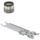 DA613093NBNV - Aerator Kit 0.5gpm Spray Tom Thumb Male Brushed Nickel
