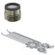 DA613094NBN - Aerator Kit 1.0gpm Spray Tom Thumb Male Brushed Nickel