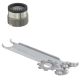 DA613094NBNV - Aerator Kit 1.0gpm Spray Tom Thumb Male Brushed Nickel