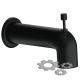 DA666934BS - Parma Wall Mount Tub Spout with Diverter Satin Black