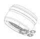 G0091572BN - Aerator 2.2gpm Aerated Standard Male Brushed Nickel