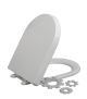 G0099859 - Elongated Slow Close Toilet Seat for Wicker Park G0021221 White