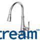 Whitley single handle pull-down kitchen faucet