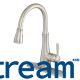 Whitley single handle pull-down kitchen faucet