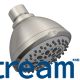 5 setting fixed showerhead