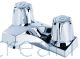 Two handle lavatory faucet