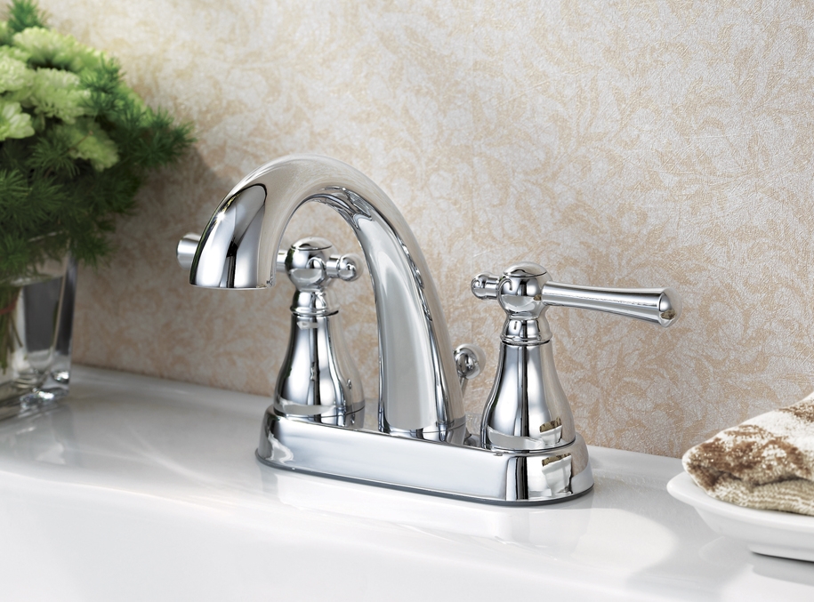 Evelyn 4'' Two Handle Lavatory Faucet