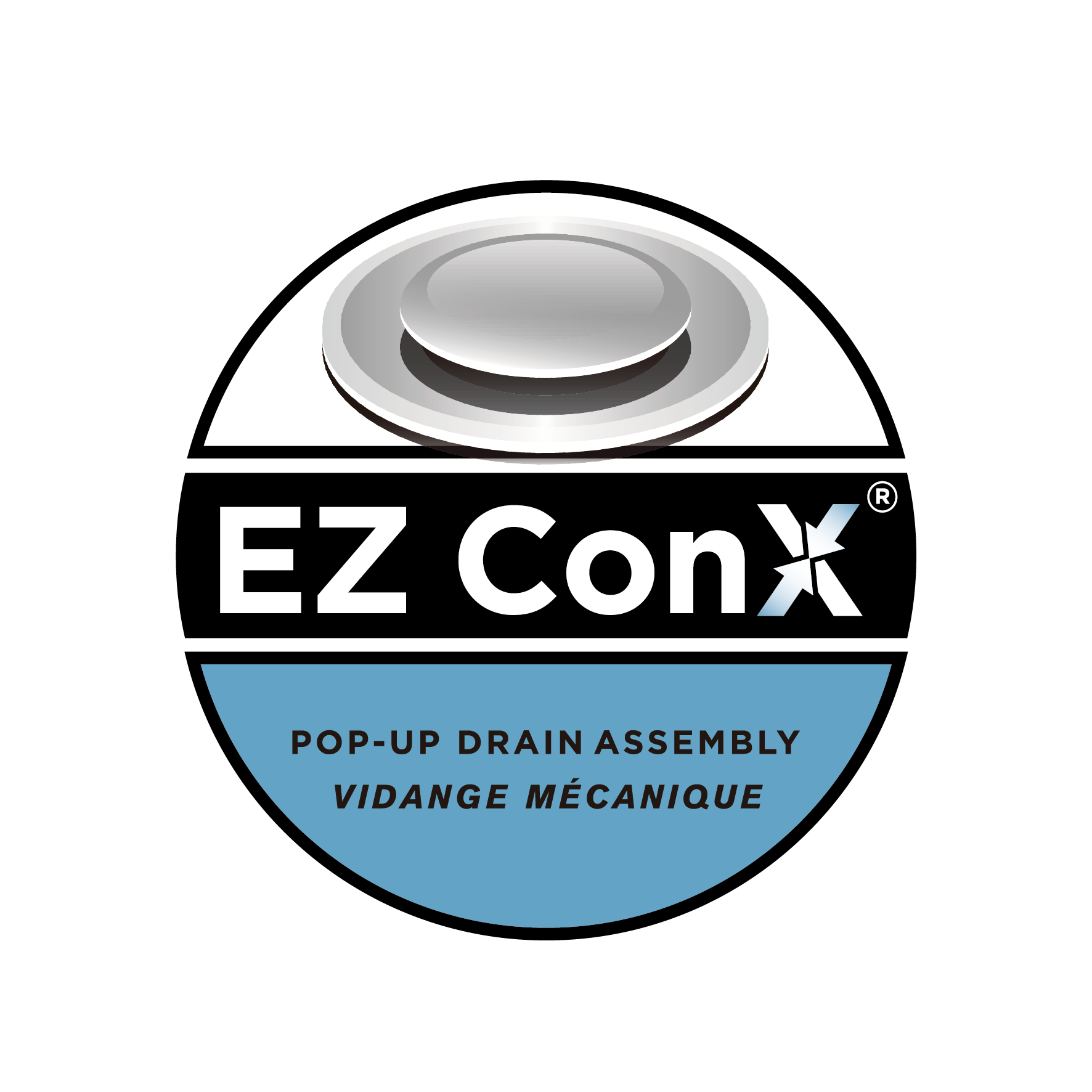 EZ ConX Pop-Up Drain